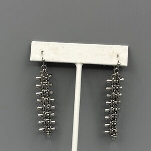 Unique Silver Chain Link Earrings JP333 2/$10